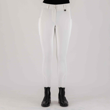 Pantalon d'équitation HV Polo Miranda FullGrip Blanc