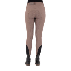 Pantalon d'équitation HV Polo Miranda FullGrip Fer Beige