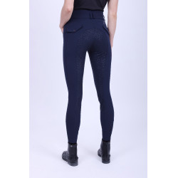 Pantalon d'équitation HV Polo Nadine FullGrip Marine Bleu marine Pantalon d'équitation HV Polo Nadine FullGrip Marine Bleu marine