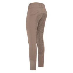 Pantalon d'équitation HV Polo Nadine FullGrip Taupe Foncé Marron