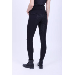 Pantalon d'équitation HV Polo Nadine FullGrip Noir Pantalon d'équitation HV Polo Nadine FullGrip Noir