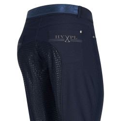 Pantalon d'équitation HV Polo Nicky FullGrip Marine Bleu marine