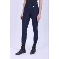 Pantalon d'équitation HV Polo Nicky FullGrip Marine Bleu marine