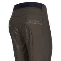 Pantalon d'équitation HV Polo Nicky FullGrip Gris ultime