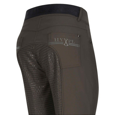 Pantalon d'équitation HV Polo Nicky FullGrip Gris ultime