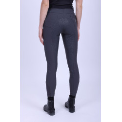 Pantalon d'équitation HV Polo Nicky FullGrip Gris ultime