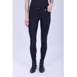 Pantalon d'équitation HV Polo Nicky FullGrip Noir