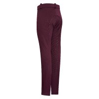 KIDS Pantalon d'équitation Easy Rider Joy Winter FullGrip Rose noire Bordeaux