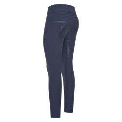 Legging d'équitation Imperial Riding Shiny Sparks FullGrip Marine Bleu marine