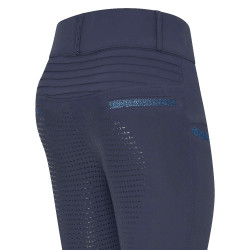 Legging d'équitation Imperial Riding Shiny Sparks FullGrip Marine Bleu marine