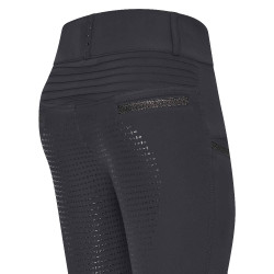 Legging d'équitation Imperial Riding Shiny Sparks FullGrip Noir