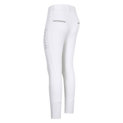 Legging d'équitation Imperial Riding Shiny Sparks FullGrip Blanc