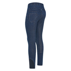 Pantalon d'équitation Imperial Riding Mae Capone denim SFS Jean bleu Bleu marine