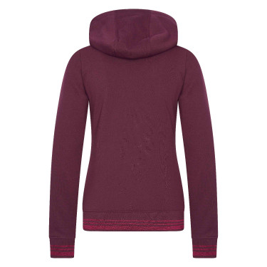 Sweat à capuche HV Polo Ariel Baie noire Bordeaux