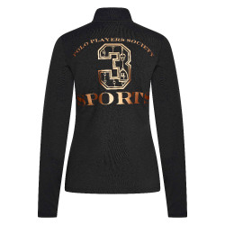 Top HV Polo Favouritas Luxe Zwart
