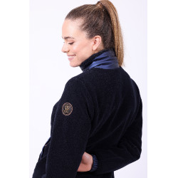 Imperial Riding Galaxy Sherpa Jas Marine Marineblauw Imperial Riding Galaxy Sherpa Jas Marine Marineblauw