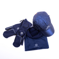 Buisvormige sjaal Imperial Riding Bright Reflection Marine Marineblauw Buisvormige sjaal Imperial Riding Bright Reflection Marine Marineblauw