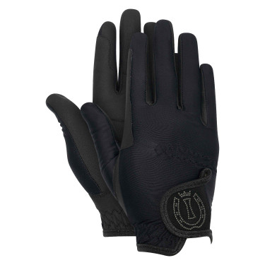 Gants Imperial Riding Summer Snap Noir