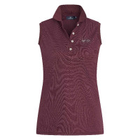 Mouwloos poloshirt HV Polo Classic Zwarte baai