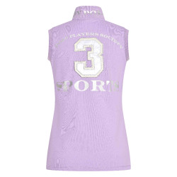 Polo shirt Favouritas sans manches Violet