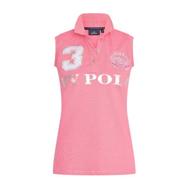 Mouwloos poloshirt Favouritas HV Polo Krachtige roos Roze