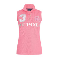 Polo shirt Favouritas sans manches Rose puissant