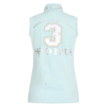 Mouwloos poloshirt Favouritas HV Polo Tiffany gemengd Blauw