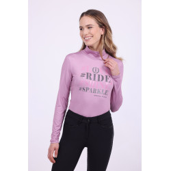Pull à col roulé Imperial Riding Hashtag Floraison rose