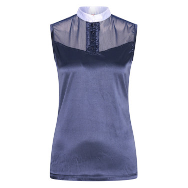 Mouwloos wedstrijdshirt Imperial Riding Sparkly Marine Marineblauw
