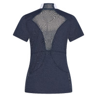 Tech Shirt de compétition HV Polo Charlene Marine Bleu marine Tech Shirt de compétition HV Polo Charlene Marine Bleu marine