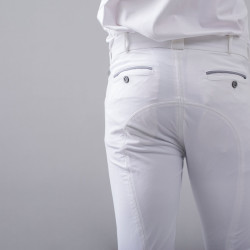 Pantalon d'équitation Kingsland KlKolton à basanes Blanc Pantalon d'équitation Kingsland KlKolton à basanes Blanc