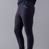 Pantalon Kingsland KLkeenan d'équitation à basanes homme Marine Bleu marine
