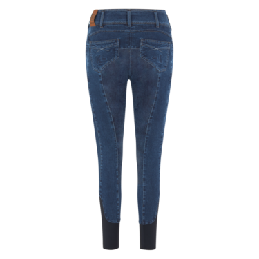 Kingsland KLkayce kniestuk grip damesbroek imitatie jeans Kingsland KLkayce kniestuk grip damesbroek imitatie jeans