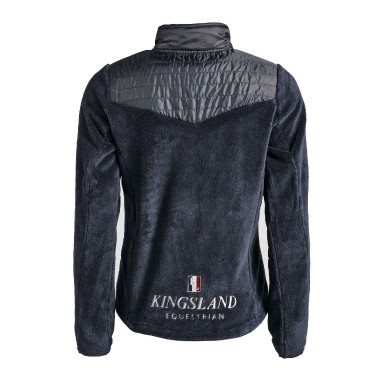 Kingsland Classic Fleece Coral Damesvest Marine Marineblauw