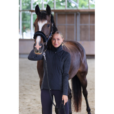 Veste Kingsland KLelee tricotée matelassée femme Veste Kingsland KLelee tricotée matelassée femme