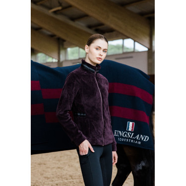 Veste Kingsland KLester polaire en peluche femme Veste Kingsland KLester polaire en peluche femme