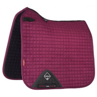 Tapis LeMieux dressage square - suede Prune