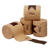 Bandes de polo poney LeMieux Beige / marron Bandes de polo poney LeMieux Beige / marron