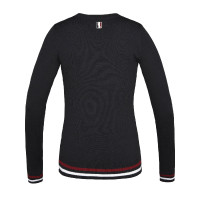 Pull Kingsland Classic Col-V classique en tricot femme Marine Bleu marine Pull Kingsland Classic Col-V classique en tricot femme Marine Bleu marine