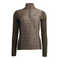 Kingsland Saffron Tricot Damestrui Encre noire verte
