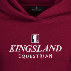 Sweat Kingsland Classic Unisexe Bourgogne nouveau KL Sweat Kingsland Classic Unisexe Bourgogne nouveau KL