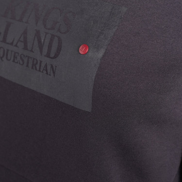 Sweat Kingsland Sebastian met capuchon Unisex Encre noire verte