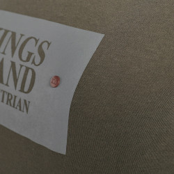 Sweat Kingsland Sebastian à capuche Unisexe Encre noire verte Sweat Kingsland Sebastian à capuche Unisexe Encre noire verte