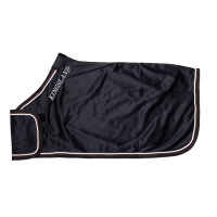 Presentatiedeken Kingsland Classic van Fleece met Borstplaat Marine Marineblauw