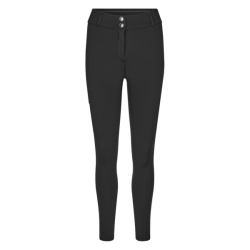 Pantalon Kingsland KLkaya d’équitation full grip femme Noir