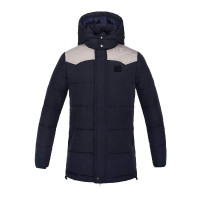 Geïsoleerde Junior Parka Kingsland Miller Marine Marineblauw