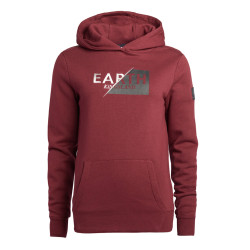 Sweat Kingsland à capuche Unisexe Rouge port-royal