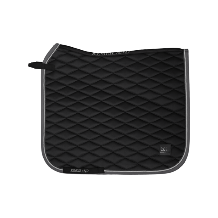 Tapis de selle Kingsland KLelin matelassé à losanges brodés Dressage Tapis de selle Kingsland KLelin matelassé à losanges brodés Dressage