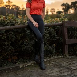 Legging d’équitation Kingsland KLGerrica à fond intégral femme Gris grésil