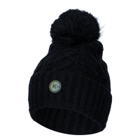 Bonnet Kingsland KLGenevieve in Tricot Marine Marineblauw Bonnet Kingsland KLGenevieve in Tricot Marine Marineblauw